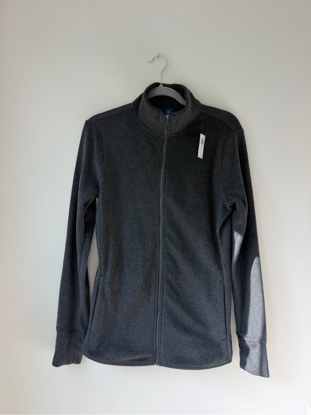 Old Navy Dark Gray Full-Zip Performance Jacket